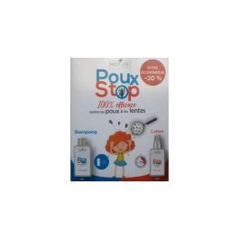 PouxStop Coffret Anti-Poux Shampoing & Lotion - Traitement