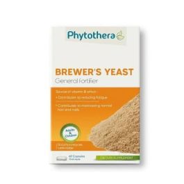 PHYTOTHERA Levure de Bière Complément Alimentaire 60 Gélules