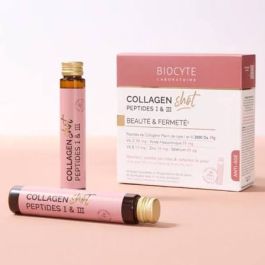 BIOCYTE Collagen Shot Peptides Complément Alimentaire Anti-âge Boîte de 10