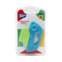 Anneau Dentition Hochet Bateau - Pur - Soulage les Gencives