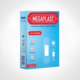 Pansements Sensibles Megaplast - Boîte de 10 - 19x72mm