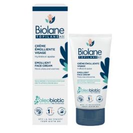 BIOLANE Crème Visage Émolliente Peau Sensible & Atopique 50ml