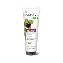 Nat & Nove Shampoing Réparateur - Cheveux Secs & Abîmés - 250ml