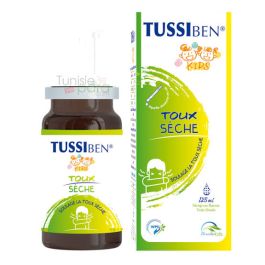 Tussiben Toux Sèche Sirop Enfant 125 ml - Soulage la Toux