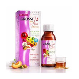 VITAL PHYTOTHERA Grossivit Plus Sirop Complément Alimentaire 150ML
