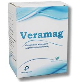 VERAMAG Vitalité & Magnésium Complément Alimentaire 30 Comprimés