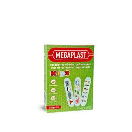 Pansements Enfants Megaplast - 15 Bandes - 19x72mm