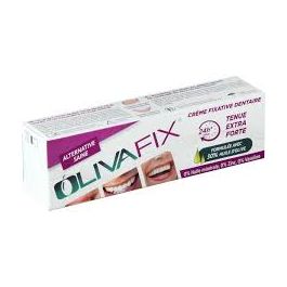 Crème Adhésive pour Dentier Olivafix - Fixation Forte 40g
