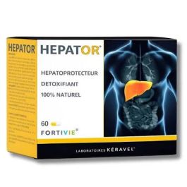 Hépator Boîte de 60 - Digestion & Foie Sain
