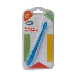 Cuillère en Silicone 4M+ - Pûr - Repas Bébé Doux