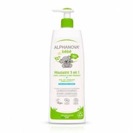 Gel Moussant Bio 3-en-1 Alphanova - Corps, Visage & Cheveux 500ml