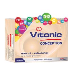 Vitonic Conception 30 Gélules - Pré-conception & Grossesse