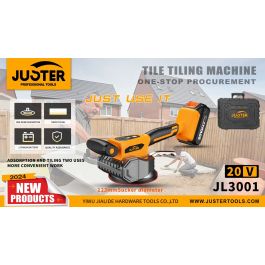 Outil vibrant de pose de carrelage - Machine à Pose de Carreaux - 123mm - JUSTER