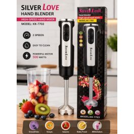 Mixeur Plongeant Silver Love 500W – 2 Vitesses