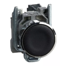 BOUTON POUSSOIR NOIR LAY4BA21