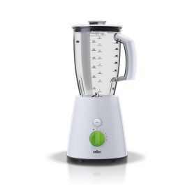 Blender - BRAUN JB3010 - 800W Bol de Mixeur 1,75L en Plastique - 5 Vitesses Turbo