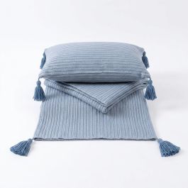Jeté de lit MON AURA - RJGT54 - Bleu violet