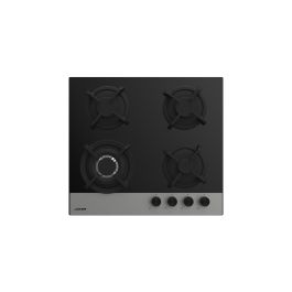 Plaque gaz Joker SANTA 60 cm – 4 feux inox/noir SABAF FFD