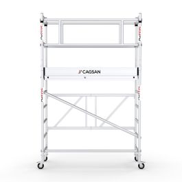 Echafaudage aluminium pliante pro tube CAGSAN F180 - karelia 4m