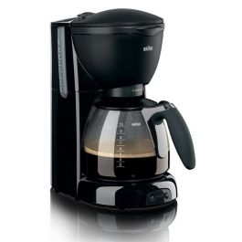 Cafetière Électrique BRAUN KF560/1 - Pure AromaDeluxe - 10 Tasses - 1100W - Noir
