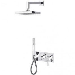 Kit Mitigeur de Bain-Douche Encastré 3 Sorties Zarzis - SOPAL - 06BKA04 - chromé