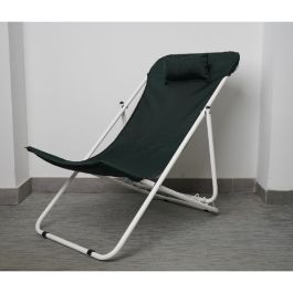 chaise longue METATUB DSC04894 - Acier époxy - Gris 121x54x6cm