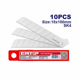 Lames cutter EMTOP - ESKB1801 - 10 pièces