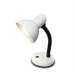 Lampe de Bureau - Flexible - Métal - Blanc