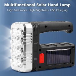 Lampe de Poche Solar Hotter - 7702 – Rechargeable 