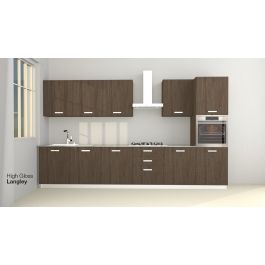 Cuisine linéaire 360CM -BRICO KITCHEN-Langley