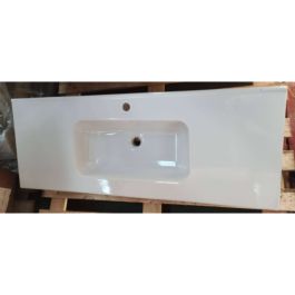 Lavabo Simple Enzo - TN102110 - 120x46 - Blanc