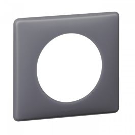 Plaque poudrée finition schiste 1 poste céliane - LEGRAND