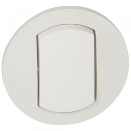 Enjoliveur céliane - ip 44 - blanc - pour commandes d'éclairage simples - LEGRAND