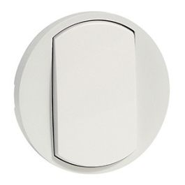 Enjoliveur blanc céliane - va-et-vient / poussoir - LEGRAND