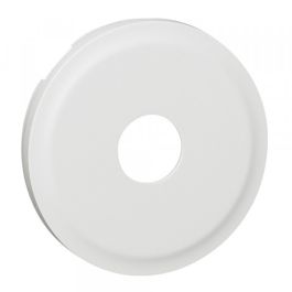 Enjoliveur blanc céliane - prise tv simple mâle / à visser - LEGRAND