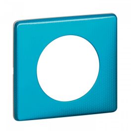 Plaque de finition blue snake 1 poste céliane - métal - LEGRAND