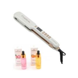 Lisseur Cheveux LEXICAL LHS-5380 230°C - Blanc