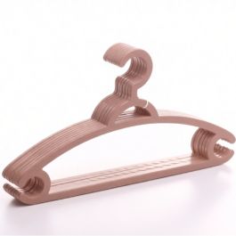 Lot de Cintres Arc-en-Ciel – 12 pièces - Plastique - Rose