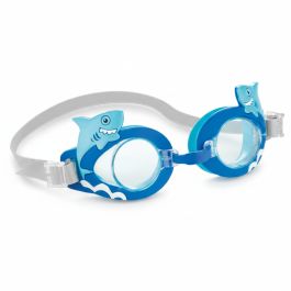Lunettes de Natation Intex - Anti-UV - Bleu