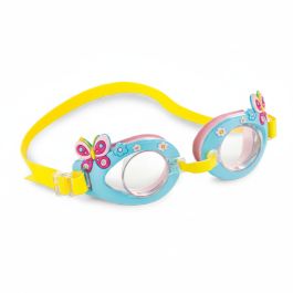 Lunettes de Natation Intex - Anti-UV - Bleu ciel