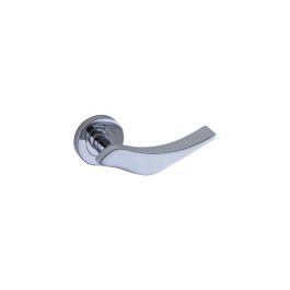 Lutino satine chrome poignee sur rosace wc - Doganlar