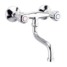 Mélangeur Évier Mural SALAKTA - SOPAL - Chromé - 04C1A04