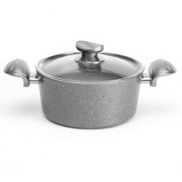 Marmite OMS TITOU - 3111-22 - Ø22 cm – Gris