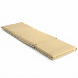 Matelas pliable portatif - 180x52x5 cm  - Beige