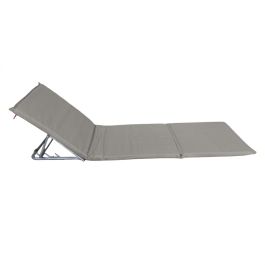 Matelas pliable portatif - 180x52x5 cm  - Gris