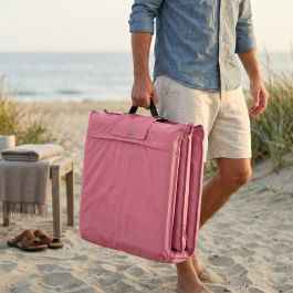 Matelas Portable Pliant 180×52×5 cm – Plage, Camping & Jardin - Rose
