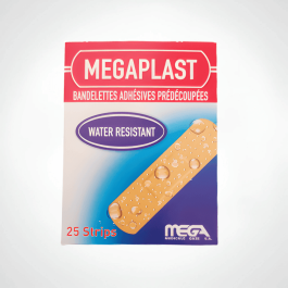 Pansements Transparent Megaplast 19x72mm - Boîte de 10