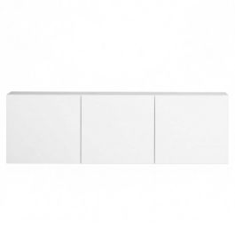Meuble Suspendu CENOVA – Blanc – 160 × 60 × 28 cm