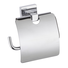Porte-Papier Toilette avec Couvercle Chrome Camero MIA-C1024