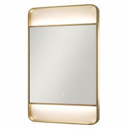 Miroir intelligent LED - 60 x 90 cm - Doré